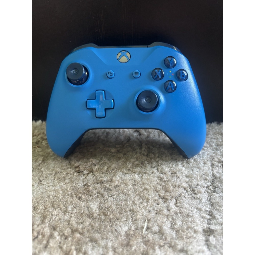 Microsoft Xbox One Wireless Controller Model 1708 Blue OEM Genuine Tested